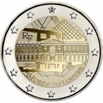 Francia 2025 2 € euros conmemorativos Museo del Louvre 