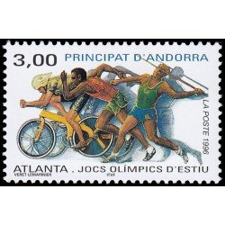 Andorra Francesa 479 1996 Juegos olímpicos de verano en Atlanta MNH