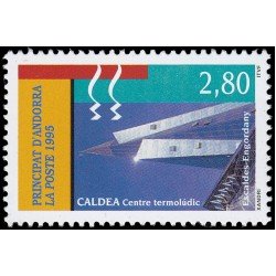 Andorra Francesa 459 1995 El Centro de balneoterapia Caldea MNH Andorra Francesa 459 1995 El Centro de balneoterapia Caldea MNH