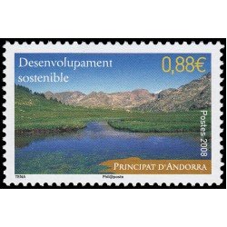 Andorra Francesa 663 2008 Desarrollo sostenible MNH Andorra Francesa 663 2008 Desarrollo sostenible MNH