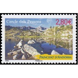 Andorra Francesa 676 2009 Cercle dels Pessons MNH Andorra Francesa 676 2009 Cercle dels Pessons MNH
