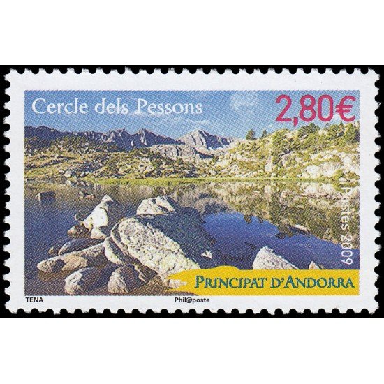 Andorra Francesa 676 2009 Cercle dels Pessons MNH