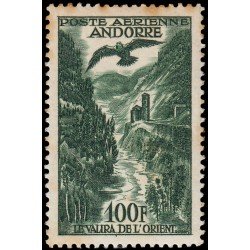 Andorra Francesa Aéreo 2 1955-57 Paisaje MNH Andorra Francesa Aéreo 2 1955-57 Paisaje MNH