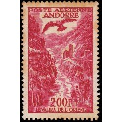 Andorra Francesa Aéreo 3 1955-57 Paisaje MNH Andorra Francesa Aéreo 3 1955-57 Paisaje MNH