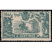España Spain 257 1905 300 aniv. de la publicación de El Quijote Cervantes MH