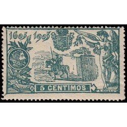 España Spain 257 1905 300 aniv. de la publicación de El Quijote Cervantes MH España Spain 257 1905 300 aniv. de la publicación de El Quijote Cervantes MH