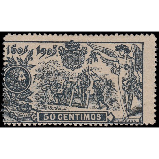 España Spain 263 1905 300 aniv. de la publicación de El Quijote Cervantes MH España Spain 263 1905 300 aniv. de la publicación de El Quijote Cervantes MH