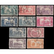 España Spain 257/66 1905 300 aniv. de la publicación de El Quijote Cervantes Usados-MNH