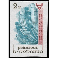 Andorra Francesa 299a 1981 Año Internacional de los minusvalidos Sin dentar MNH Andorra Francesa 299a 1981 Año Internacional de los minusvalidos Sin dentar MNH