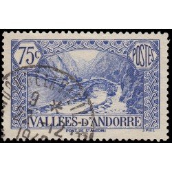 Andorra Francesa 70 1937-43 Paisajes Usado Andorra Francesa 70 1937-43 Paisajes Usado