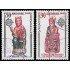 Andorra Francesa 237/38 1974 Vírgenes de Pal y Sta Coloma Usados