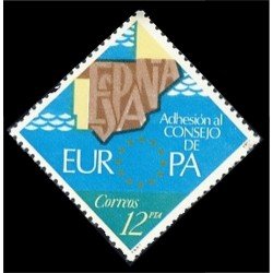 España Spain 2476 1978 Adhesión de España al Consejo de Europa MNH España Spain 2476 1978 Adhesión de España al Consejo de Europa MNH