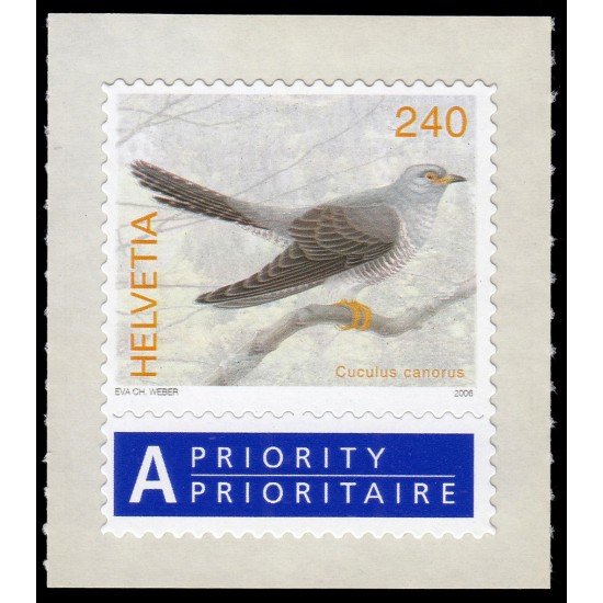 Suiza Switzerland 1877 2006 Fauna Aves Cuco Autoadhesivos Suiza Switzerland 1877 2006 Fauna Aves Cuco Autoadhesivos