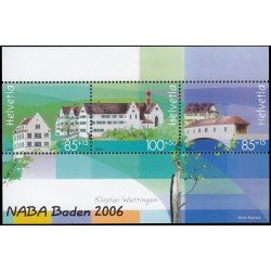 Suiza Switzerland 1900/02 2006 Naba 2006 Exposición filatélica nacional en Baden MNH Suiza Switzerland 1900/02 2006 Naba 2006 Exposición filatélica nacional en Baden MNH
