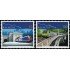Suiza Switzerland 1878/79 2006 Aniversarios Ferrocarril Puentes MNH