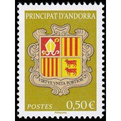 Andorra Francesa 887 2023 Escudos de Andorra MNH Andorra Francesa 887 2023 Escudos de Andorra MNH