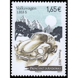 Andorra Francesa 876 2022 Transporte Automóvil MNH Andorra Francesa 876 2022 Transporte Automóvil MNH