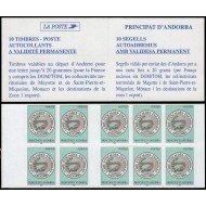 Andorra Francesa Carnet 12 2003 Municipio de Escaldes-Engordany