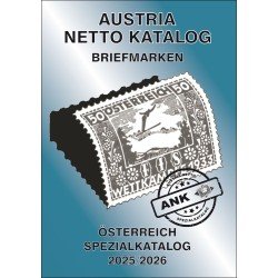 Catálogo Netto de Austria (ANK) Sellos Catálogo Especial de Austria 2025/2026 Catálogo Netto de Austria (ANK) Sellos Catálogo Especial de Austria 2025/2026