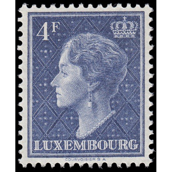 Luxemburgo 422 1948-53 Efigie de la Gran Duquesa Carlota MNH Luxemburgo 422 1948-53 Efigie de la Gran Duquesa Carlota MNH
