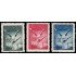 Yugoslavia 466/68 1947 Juegos balcánicos en Ljubljana MNH