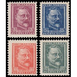 Yugoslavia 485/88 1948 Efigie de Laurent Kosir MNH