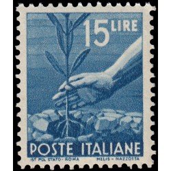 Italia Italy 498 1945-48 Plantar un olivo MNH Italia Italy 498 1945-48 Plantar un olivo MNH