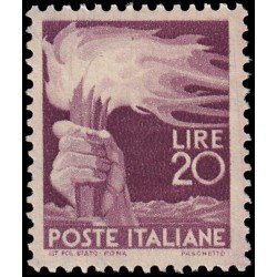 Italia Italy 499 1945-48 Antorcha MNH Italia Italy 499 1945-48 Antorcha MNH