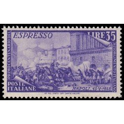 Italia Italy E 35 1948 Centenario del Risorgimento MNH Italia Italy E 35 1948 Centenario del Risorgimento MNH