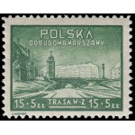 Polonia Poland 526 1948 En beneficio de fondos para la reconstruccción de Varsovia MNH