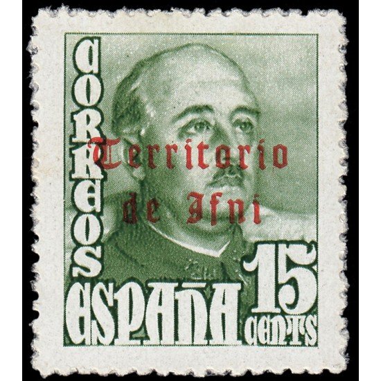 Ifni 41 1948-49 Sellos de España de 1948 habilitados MNH Ifni 41 1948-49 Sellos de España de 1948 habilitados MNH