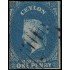 Ceilán 1A 1857-58 Reina Victoria Usado