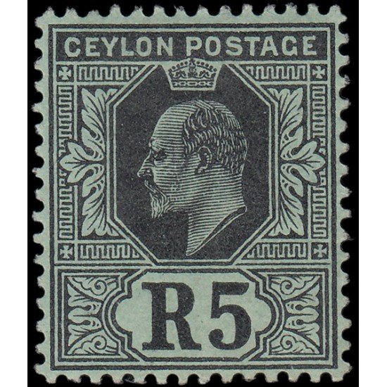 Ceilán 189 1912-13 Efigie de Jorge V MH