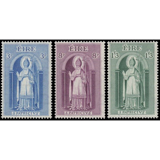 Irlanda Ireland 150/52 1961 15 centenario de la muerte de San Patricio MNH Irlanda Ireland 150/52 1961 15 centenario de la muerte de San Patricio MNH