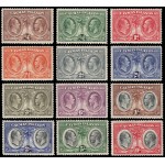 Cayman 73/84 1932 Centenario de la fundación del Cuerpo legislativo MNH