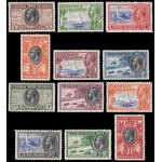 Cayman 89/00 1935 Jorge V y vistas variadas MH