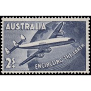 Australia  Aéreo 10 1958 Vuelo comercial alrededor del mundo de 