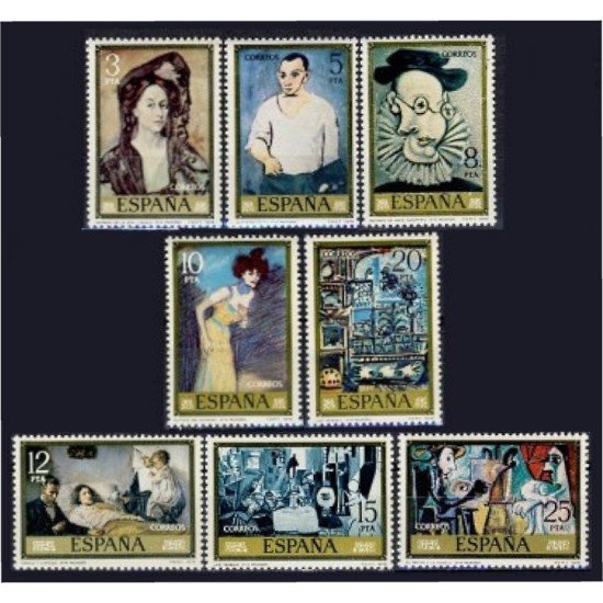 España Spain 2481/88 1978 Pablo Ruiz Picasso MNH España Spain 2481/88 1978 Pablo Ruiz Picasso MNH