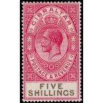 Gibraltar 86 1921-32 Efigie de Jorge V MNH
