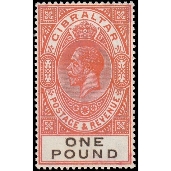 Gibraltar 89 1921-32 Efigie de Jorge V MNH Gibraltar 89 1921-32 Efigie de Jorge V MNH