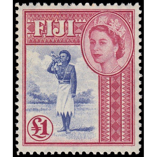 Fiji Islas 144 1954 Efigie de Elizabeth II MNH Fiji Islas 144 1954 Efigie de Elizabeth II MNH