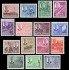 Borneo del Norte 280/94 1950-52 Jorge VI y sujetos diversos MNH