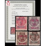 Cabo Juby 1/3A 1916 Sellos de Río de Oro de 1914 habilitados MNH/MH