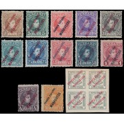 Marruecos Morocco 1/13 1903  1909 Alfonso XIII Corona real MH