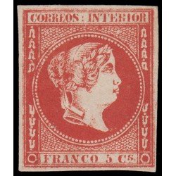 Filipinas Philippines 11 1863 Isabel II MH