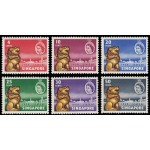 Singapur  Singapore 43/48 1959 Nueva constitución León MNH