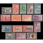 Sarawak 172/87 1950-52 Jorge VI MH
