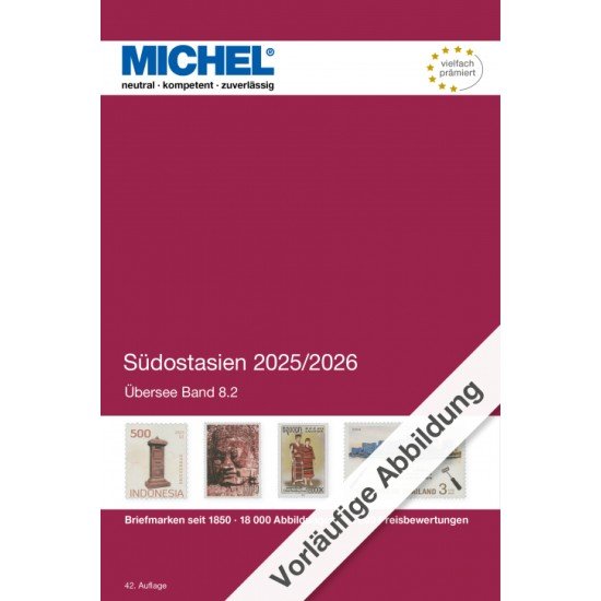 MICHEL Sudeste Asiático Catálogo de Ultramar  2025/2026 (ÜK 8/2)