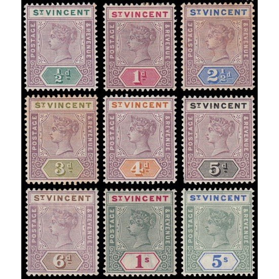 San Vicente Saint Vincent 46/54 1899 Victoria MH