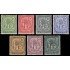 San Vicente Saint Vincent 76/82 1909-11 Pax et Justitia bajo el dibujo MH